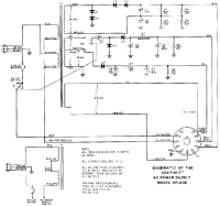 Heathkit HP-23B - Schematic 